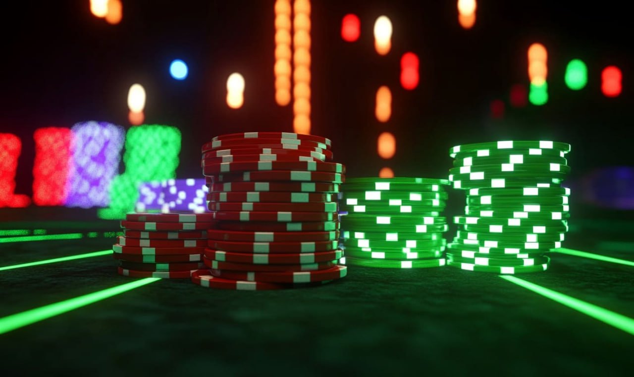 Antarmuka permainan Texas Hold'em Bonus live